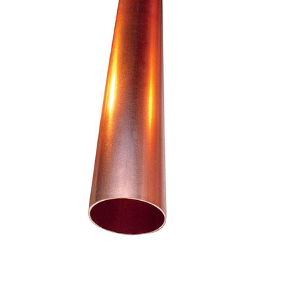 99,99% Okrągłe rury miedziane 6 cali C12000 4 mm gięcie