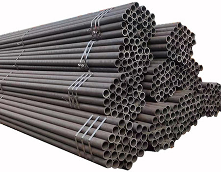 Q235 Czarna stalowa rura bez szwu walcowana na gorąco ASTM A53 Gr.B Carbon Erw Weld Round