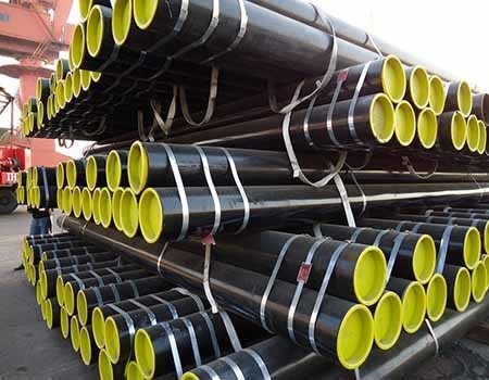 PSL1 API 5L Rura stalowa GR B 100cr6 X42 X52 X60 X65 ASTM A106 A53 Stal węglowa